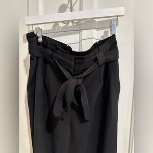 Black Express Dress Pants Ankle High Rise 10 Long